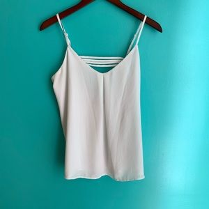 White Chiffon tank top
